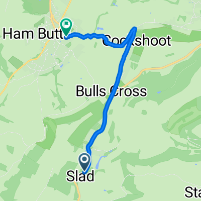 Slad Road, Stroud to Bisley Street, Stroud