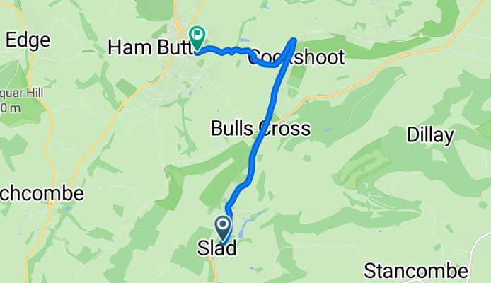 Slad Road, Stroud to Bisley Street, Stroud