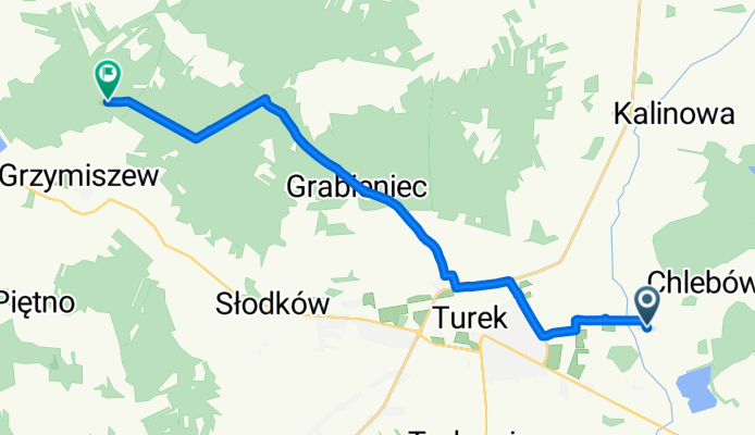 Korytków, Turek do Grzymiszew