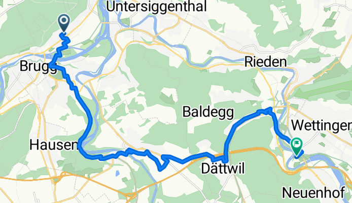 Langmattstrasse nach Klosterstrasse