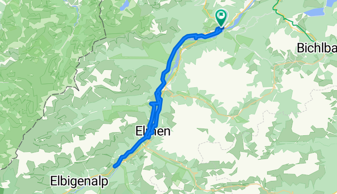 Weißenberg am Lech Rundtour