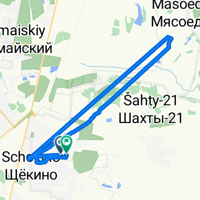 От улица Сапёрная до улица Сапёрная