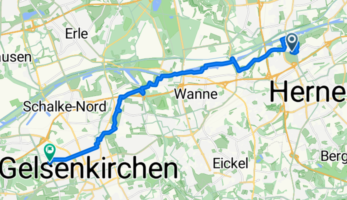 Herne nach Laarmannshof, Gelsenkirchen