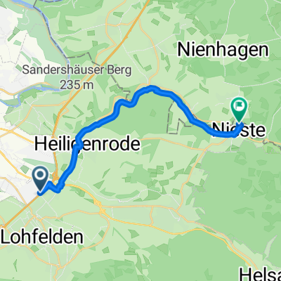 Von Kassel bis Nieste