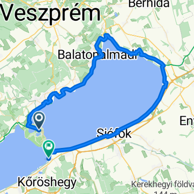 Major utca, Tihany - Hattyú utca, Szántód