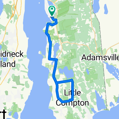 Indian Point Rd, Tiverton to Indian Point Rd, Tiverton