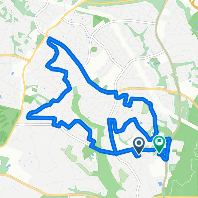 Inverness Ridge Rd, Potomac to Inverness Ridge Rd, Potomac