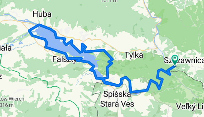 Jezioró - Szczawnica to Czorsztyn