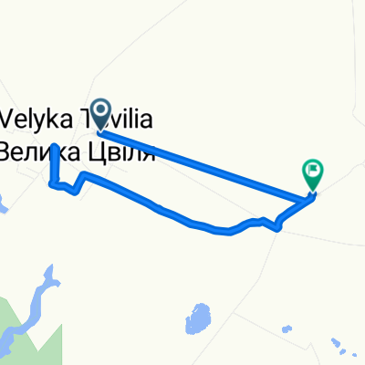 пров. Садовий, Велика Цвіля to Вулиця Без Назви, Тайки