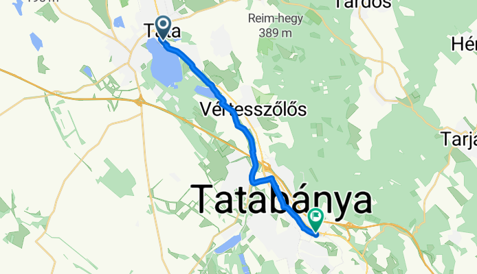 Ady Endre utca naar Antall József utca