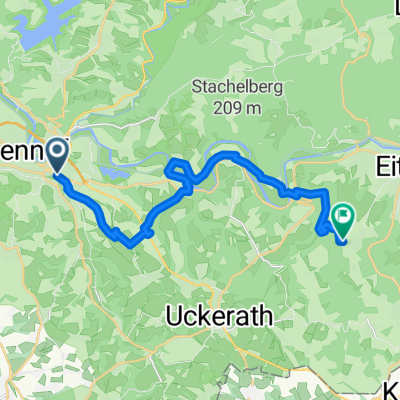 Route von Hennef (Sieg)