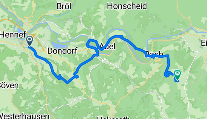 Route von Hennef (Sieg)