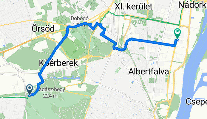 Susulyka utca, Budapest to Alíz utca, Budapest