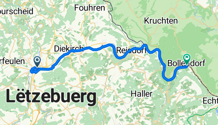 De Avenue J-F Kennedy à Ferschweilerstraße