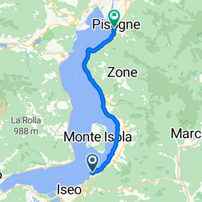 Da Via Papa Giovanni XXIIIº 12a a Via Papa Paolo VI