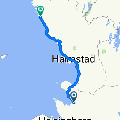 Ängelholm to Varberg