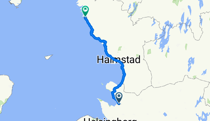 Ängelholm to Varberg