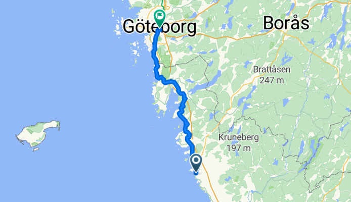 Varberg to Göteborg