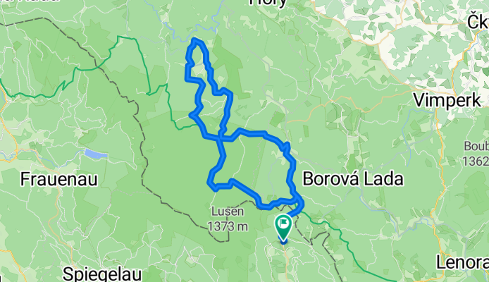 Finsterau - Bucina - Kvilda - Srni - Modrava - Finsterau