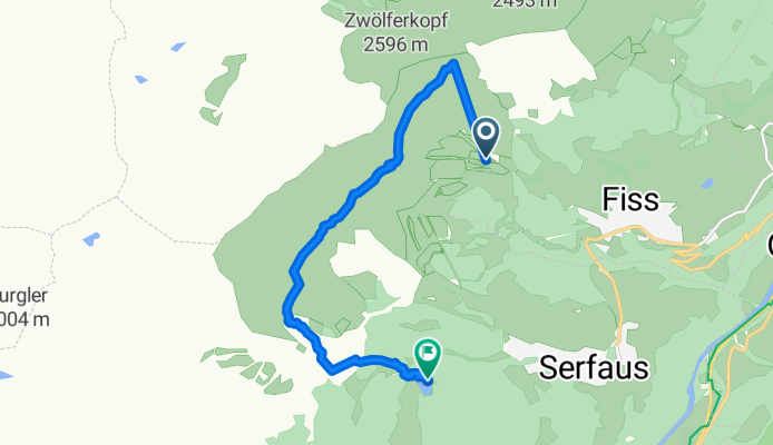 Möseralm nach Komperdell 119C