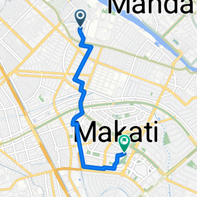 Route in Makati City