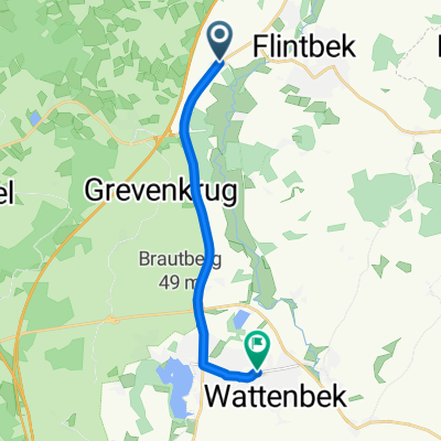 Hamburger Landstraße, Rumohr nach Bahnhofstraße, Bordesholm