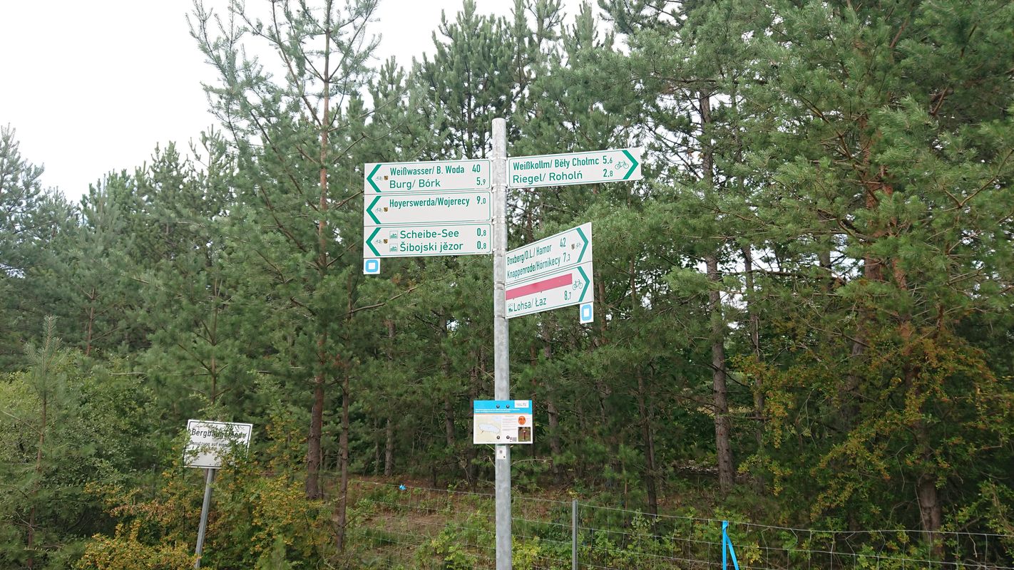 Runde Scheibe-See Bernsteinsee