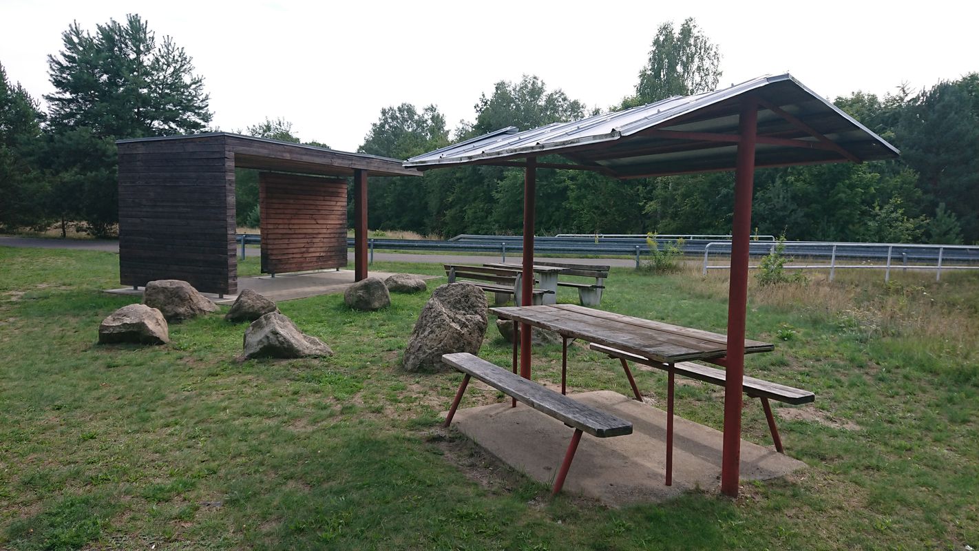 Runde Scheibe-See Bernsteinsee