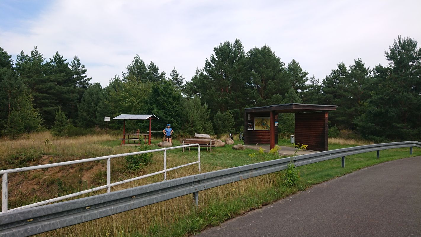 Runde Scheibe-See Bernsteinsee