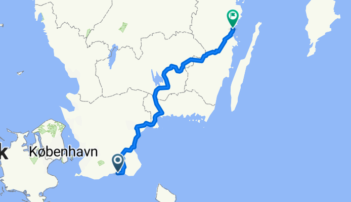 Von Ystad bis Bromölla