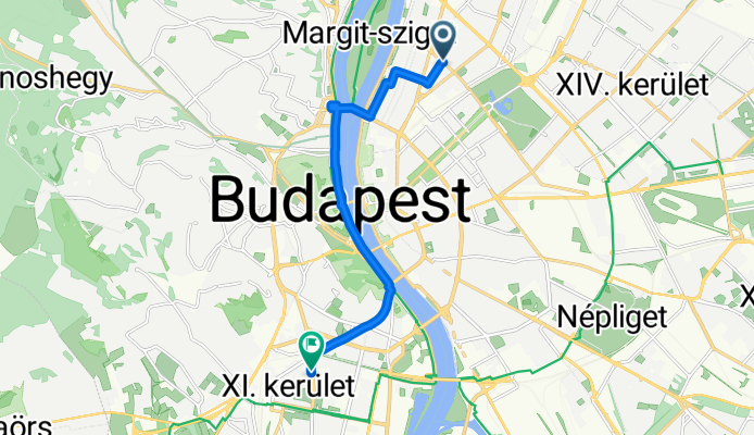 Dózsa György út, Budapest - Tétényi út, Budapest
