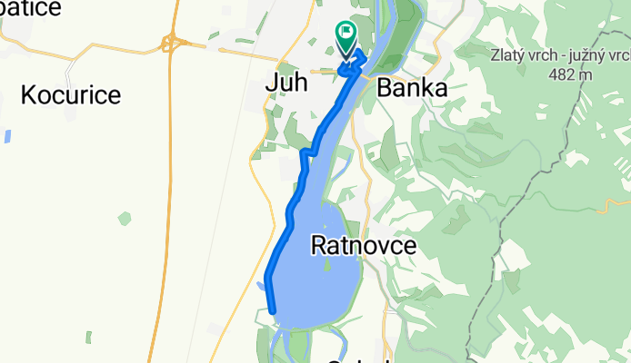 Piešťany do Nitrianska