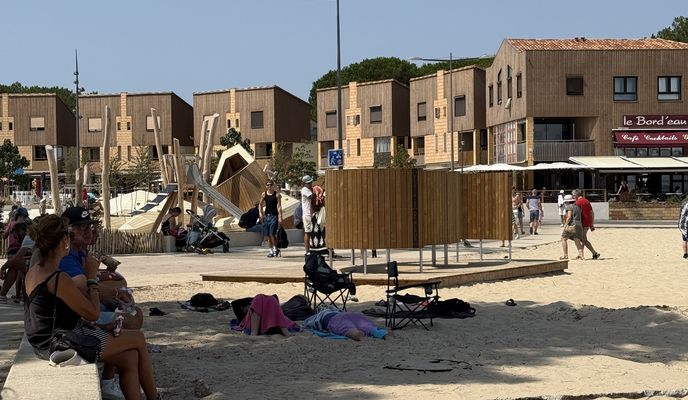 Foto 2 del percorso Bikemap "La Gringue-Nord, Lacanau nach Pare-feu du Huga, Lacanau" Foto 2 del percorso Bikemap "La Gringue-Nord, Lacanau nach Pare-feu du Huga, Lacanau"