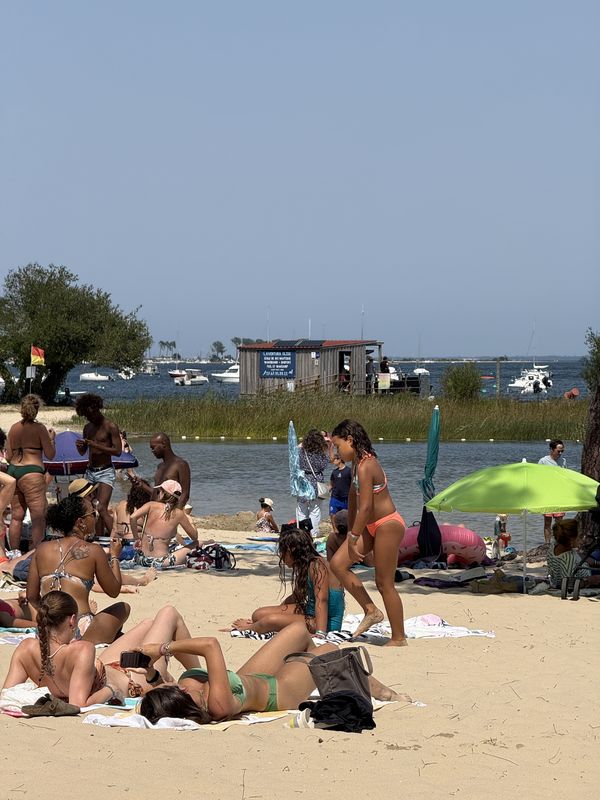 La Gringue-Nord, Lacanau nach Pare-feu du Huga, Lacanau