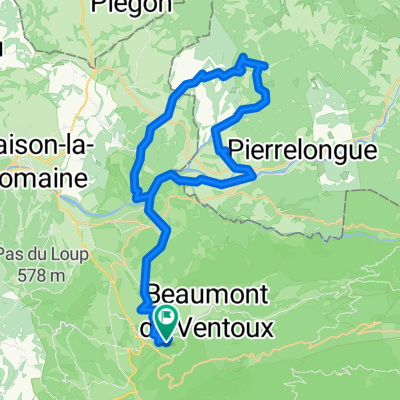 Chemin de Brassetieu, Malaucène à Chemin de Brassetieu, Malaucène