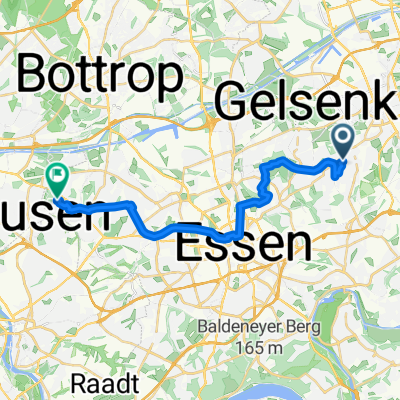 Brahmshof, Gelsenkirchen nach Neue Heimat, Essen