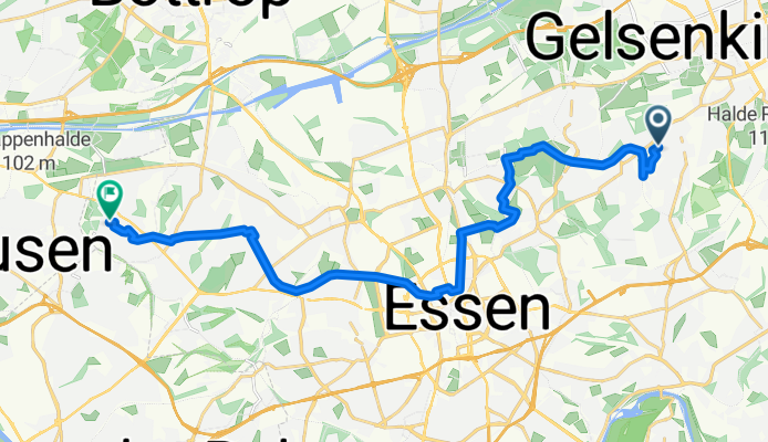 Brahmshof, Gelsenkirchen nach Neue Heimat, Essen