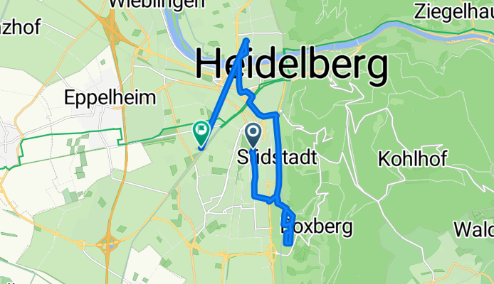 Carl-Bosch-Straße nach Kirchheim