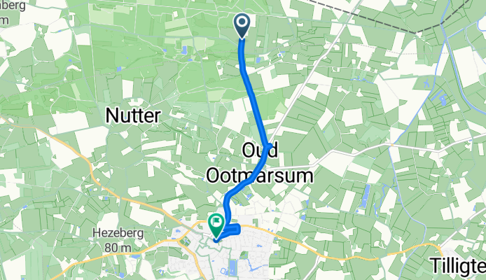 Bouwmansweg, Hezingen nach Kerkplein, Ootmarsum