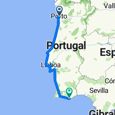 From Porto to Faro