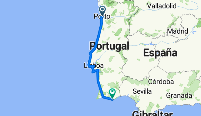 From Porto to Faro