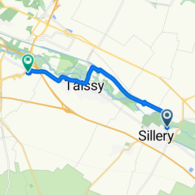 De Rue du Petit Sillery à Voie Verte