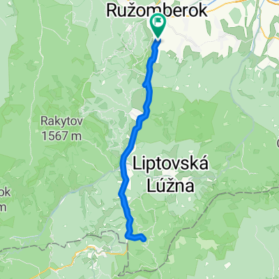 Ružomberok, Ružomberok až Šoltésovej, Ružomberok