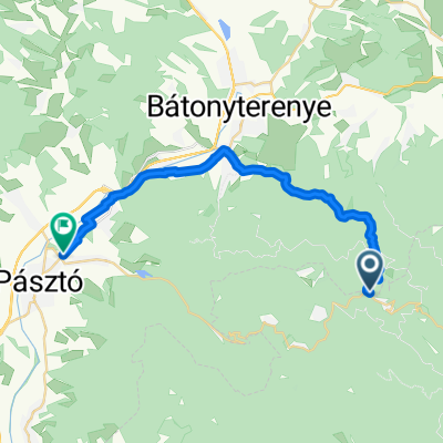 Route zu Pásztó Retro Csárda