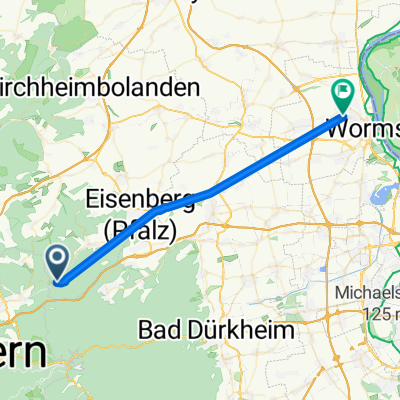 Straße Ohne Straßennamen nach Pipinstraße