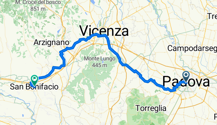 Von Padua bis Verona