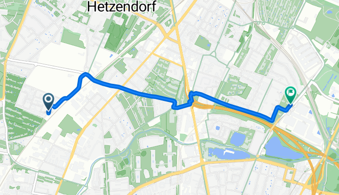 Hainbuchenweg nach Gutheil-Schoder-Gasse
