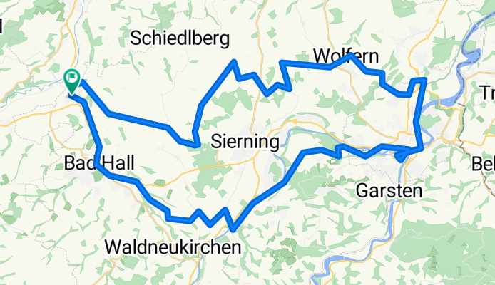 Stollen der Erinnerung, Steyr – Museumssteg Runde von Rohr-Bad Hall.  🚴🚴‍♂️