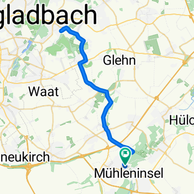 Gerberstraße, Grevenbroich nach Gerberstraße, Grevenbroich