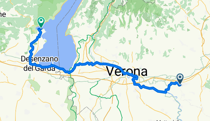 Von Verona bis Desenzano del Garda